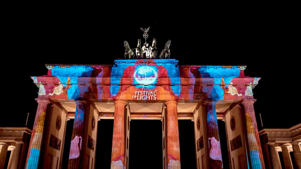 Festival of lights w Berlinie